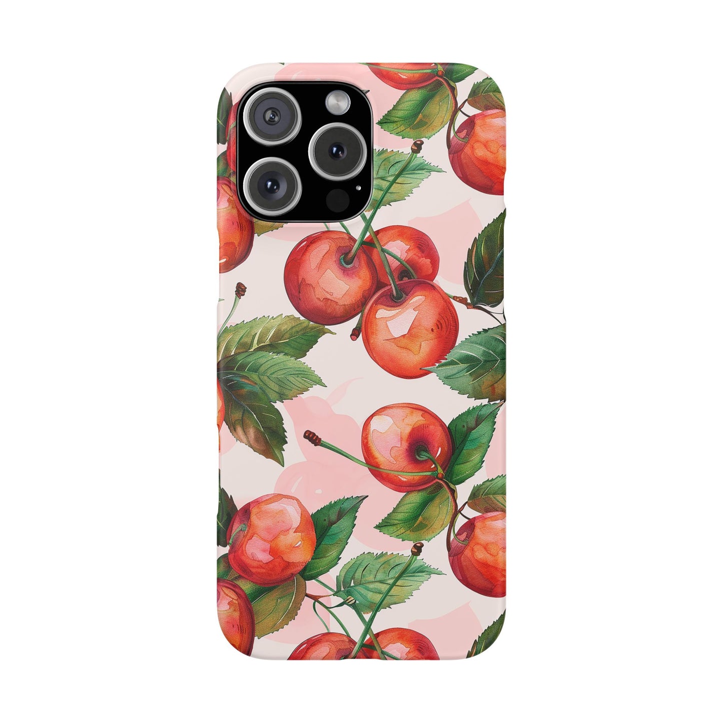 Cherry Wash Phone Snap Case