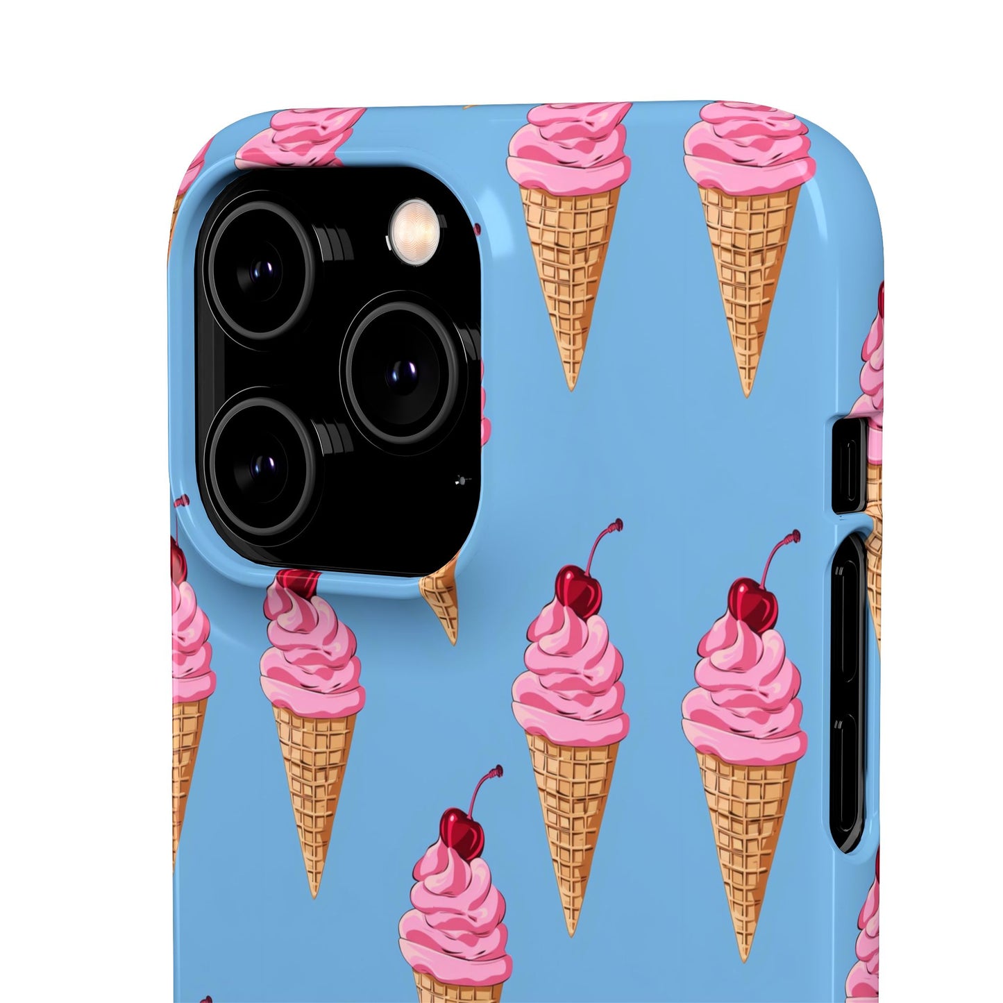 Cherry Swirl Phone Snap Case