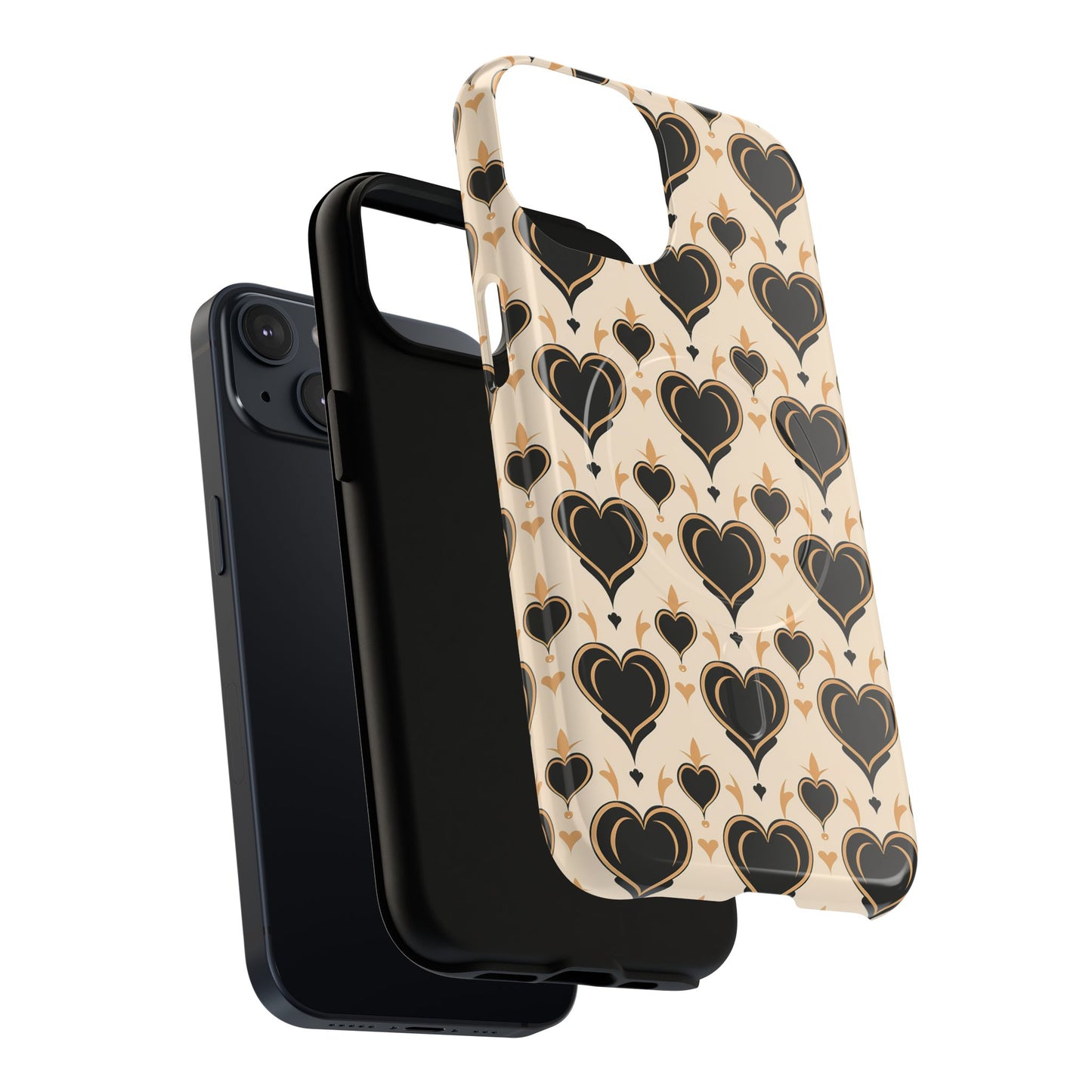 Prose in Taupe Tough Magnetic Phone Case