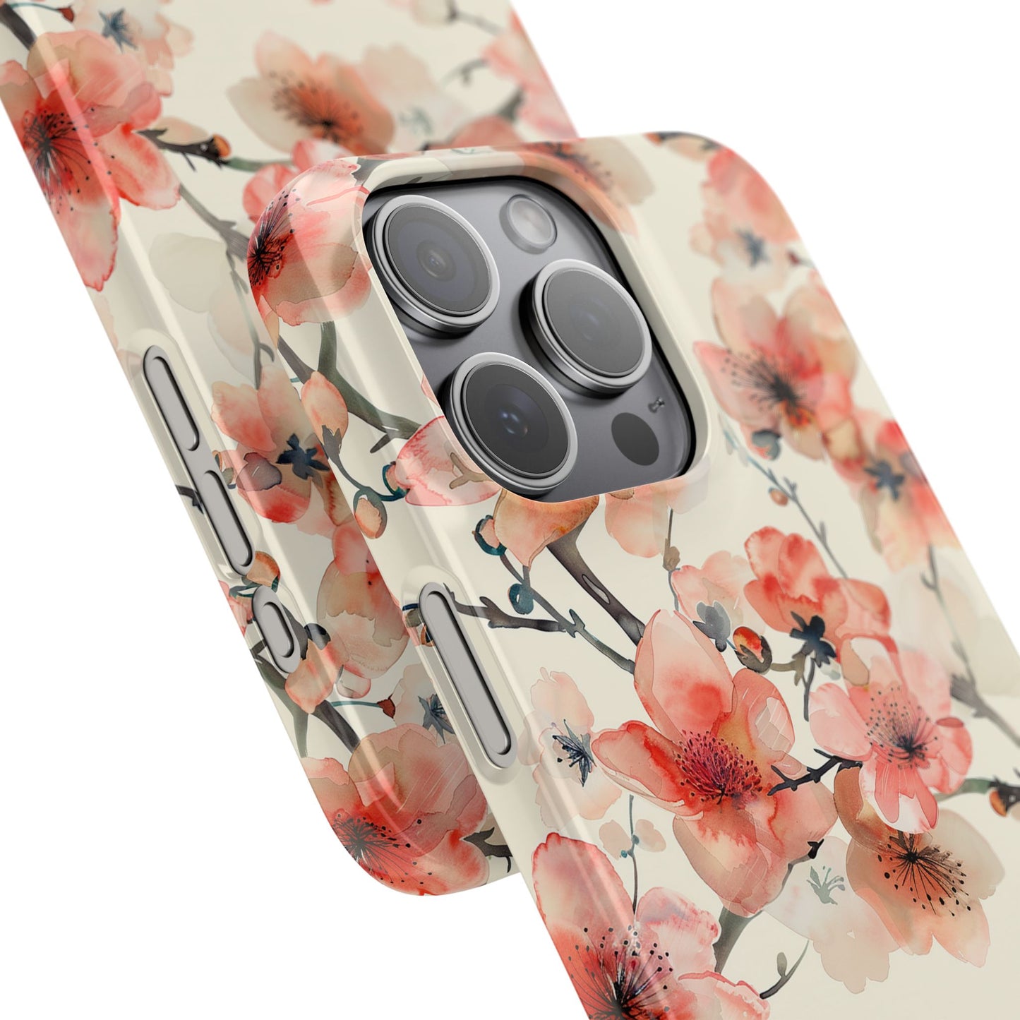 Cherry Veil Phone Snap Case