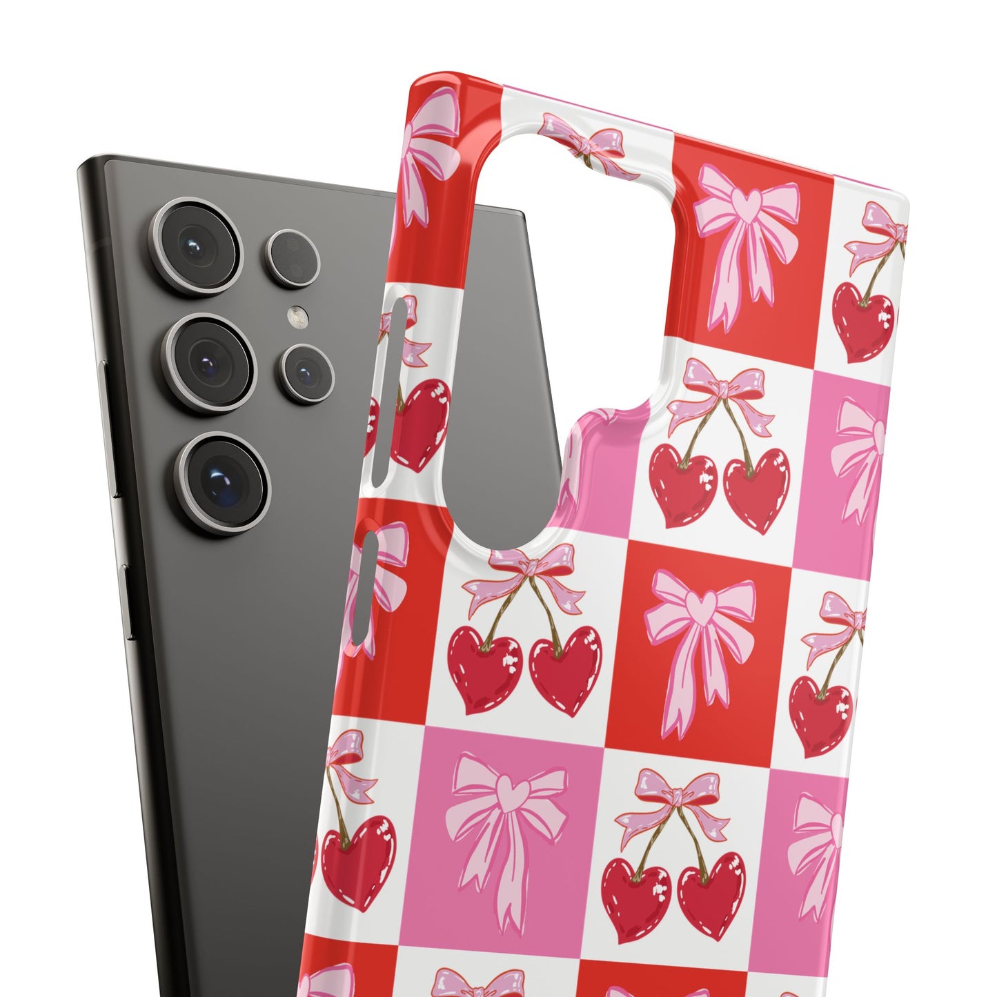 Sweet Pink Coquette Snap Case