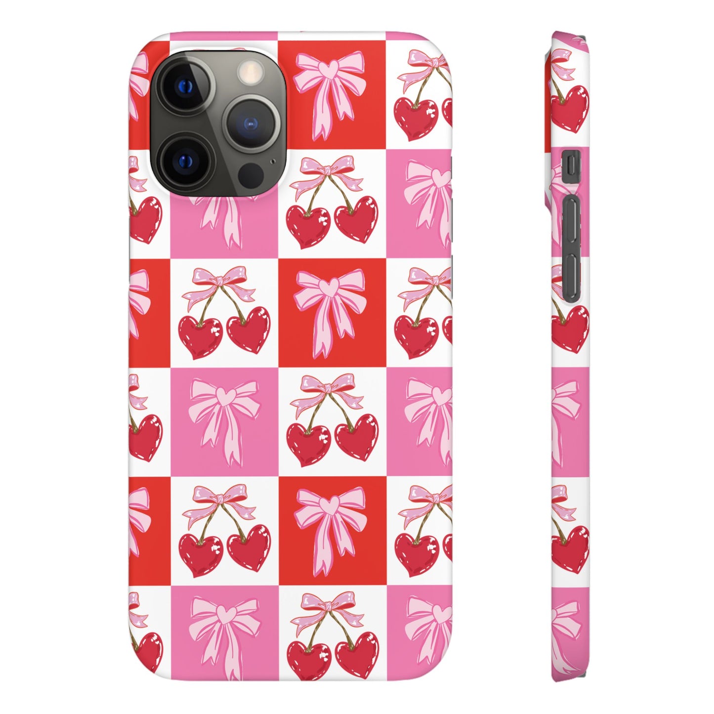 Sweet Pink Coquette Snap Case