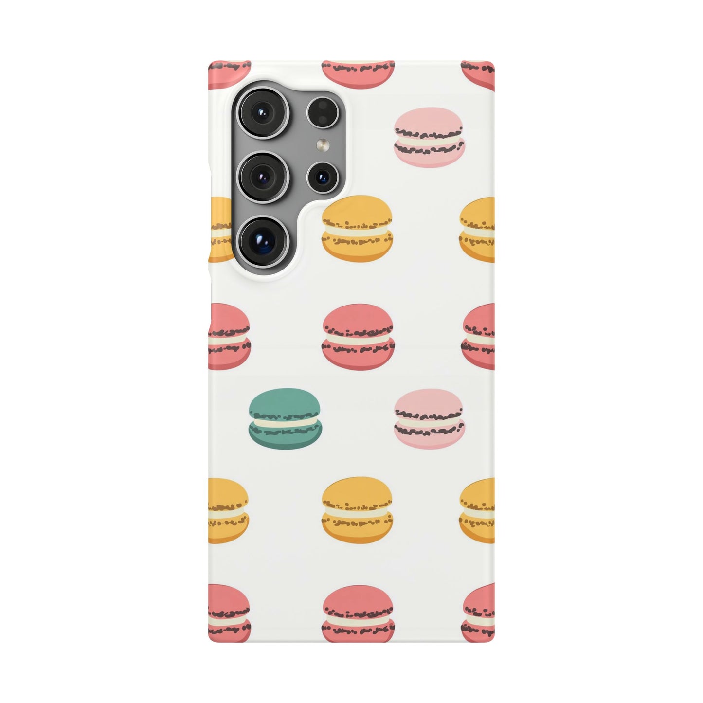 Sweet Macaron Phone Snap Case