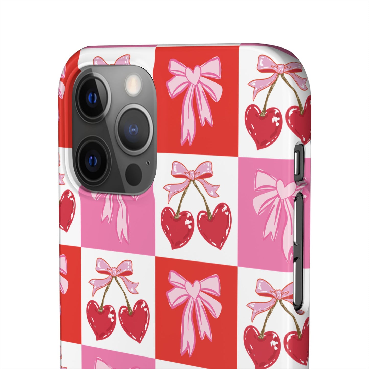 Sweet Pink Coquette Snap Case