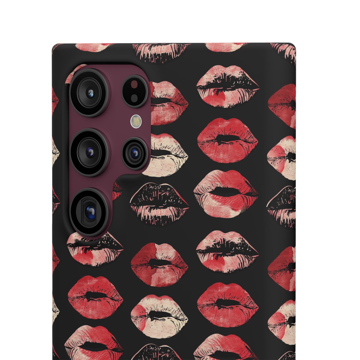 Midnight Pout Snap Phone Case