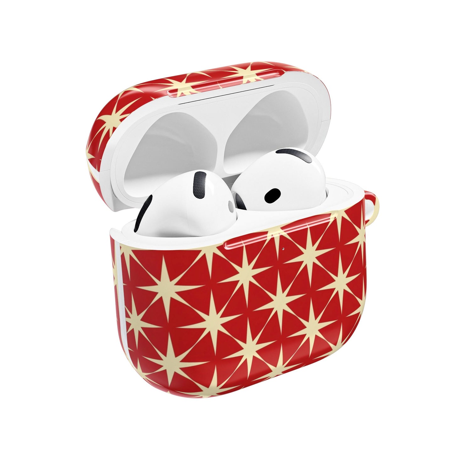 Crimson Star AirPod Case