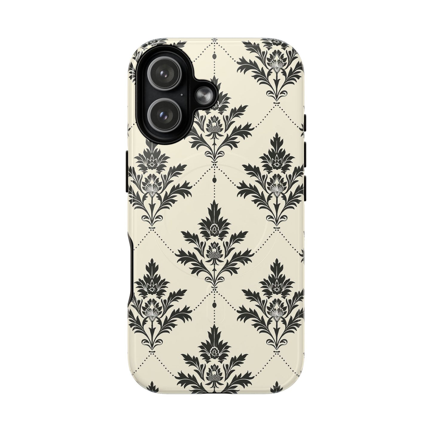 Midnight Damask Tough Magnetic Case