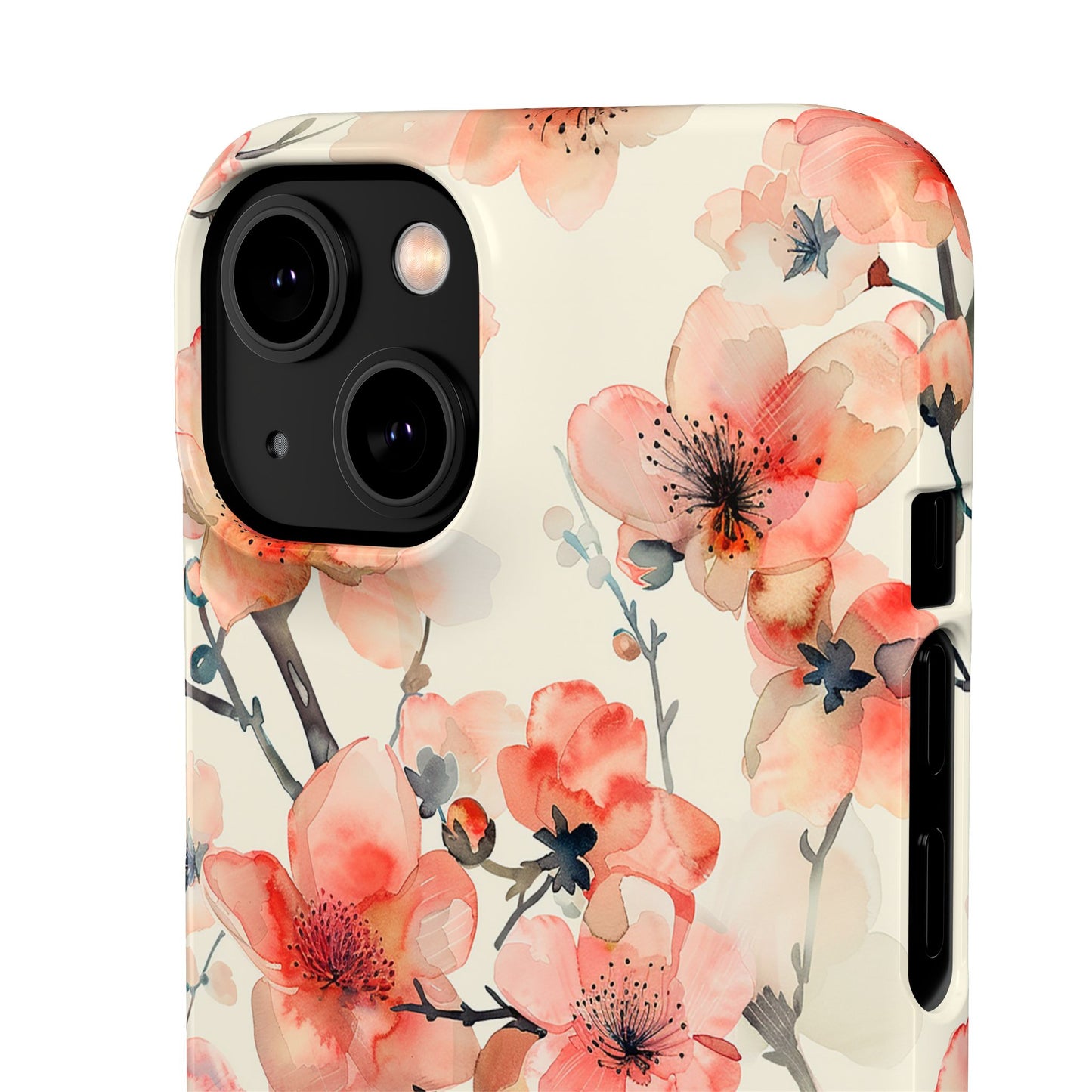 Cherry Veil Phone Snap Case