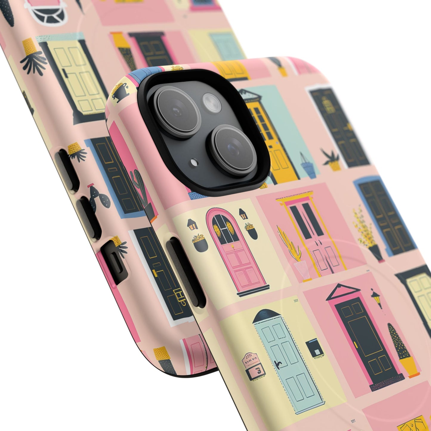 Rosy Entry Tough Magnetic Phone Case