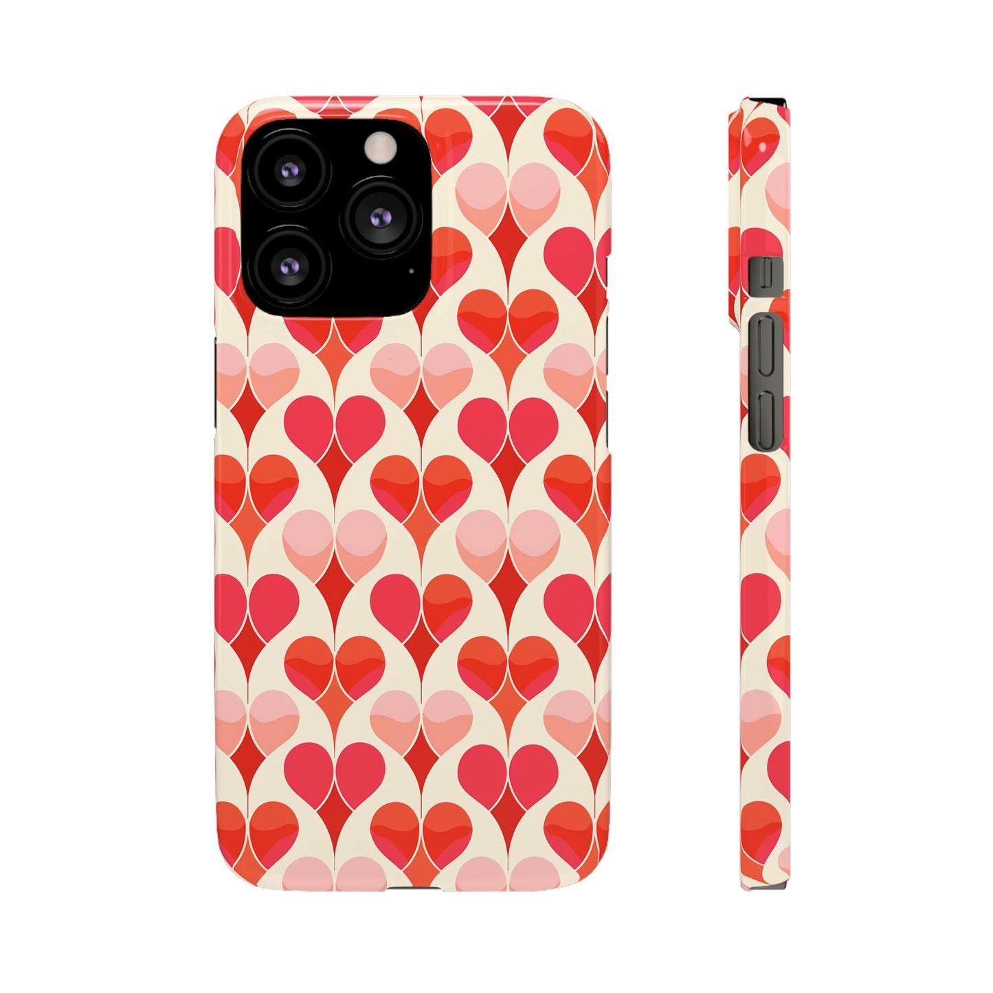 Heart Stream Phone Snap Case