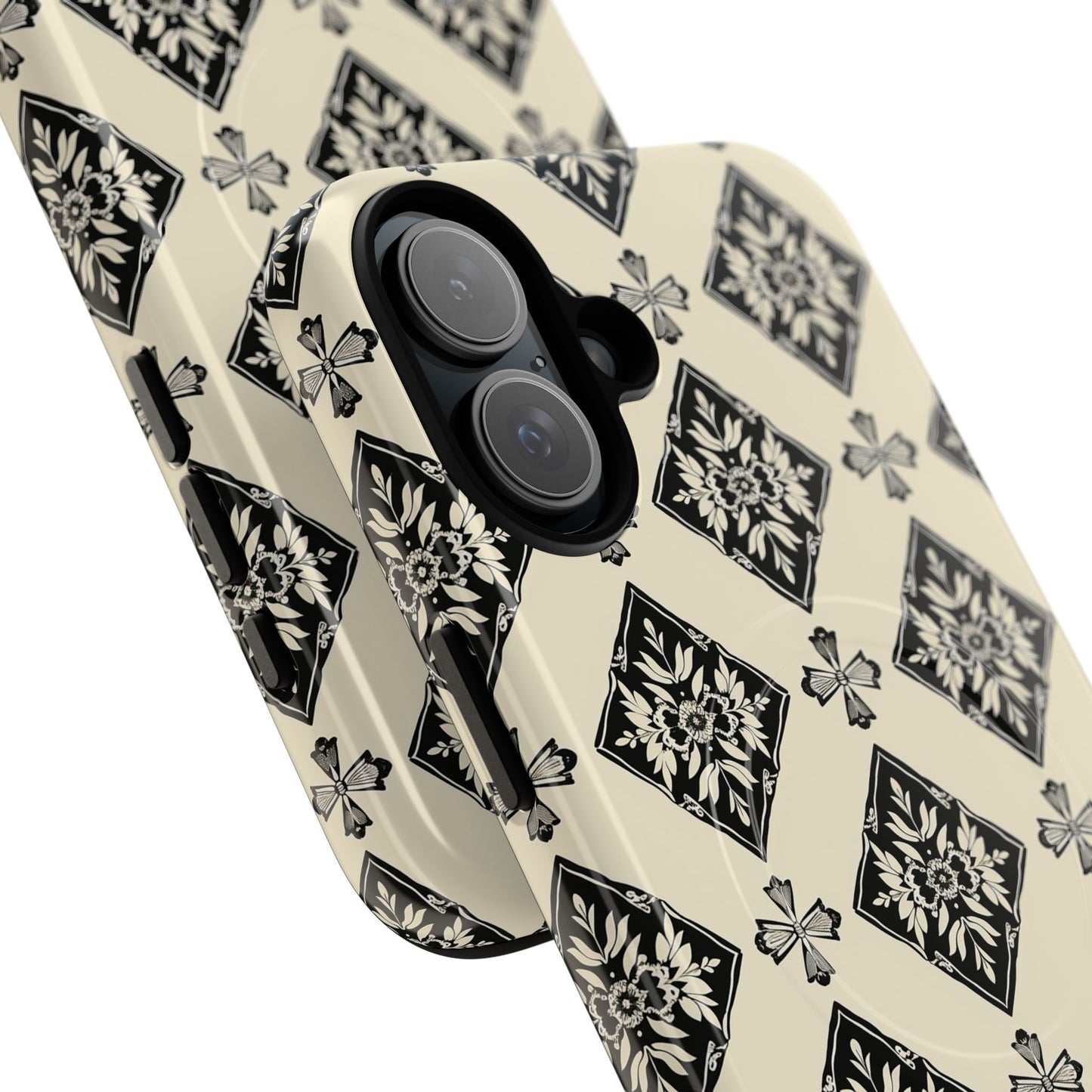 Flora Noir Tough Magnetic Case