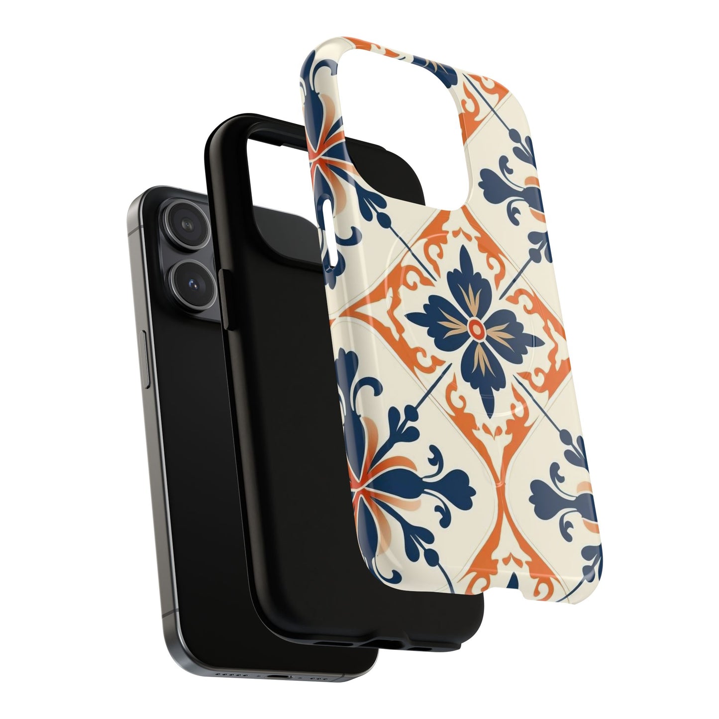 Tile Design Phone Tough Magnetic Case
