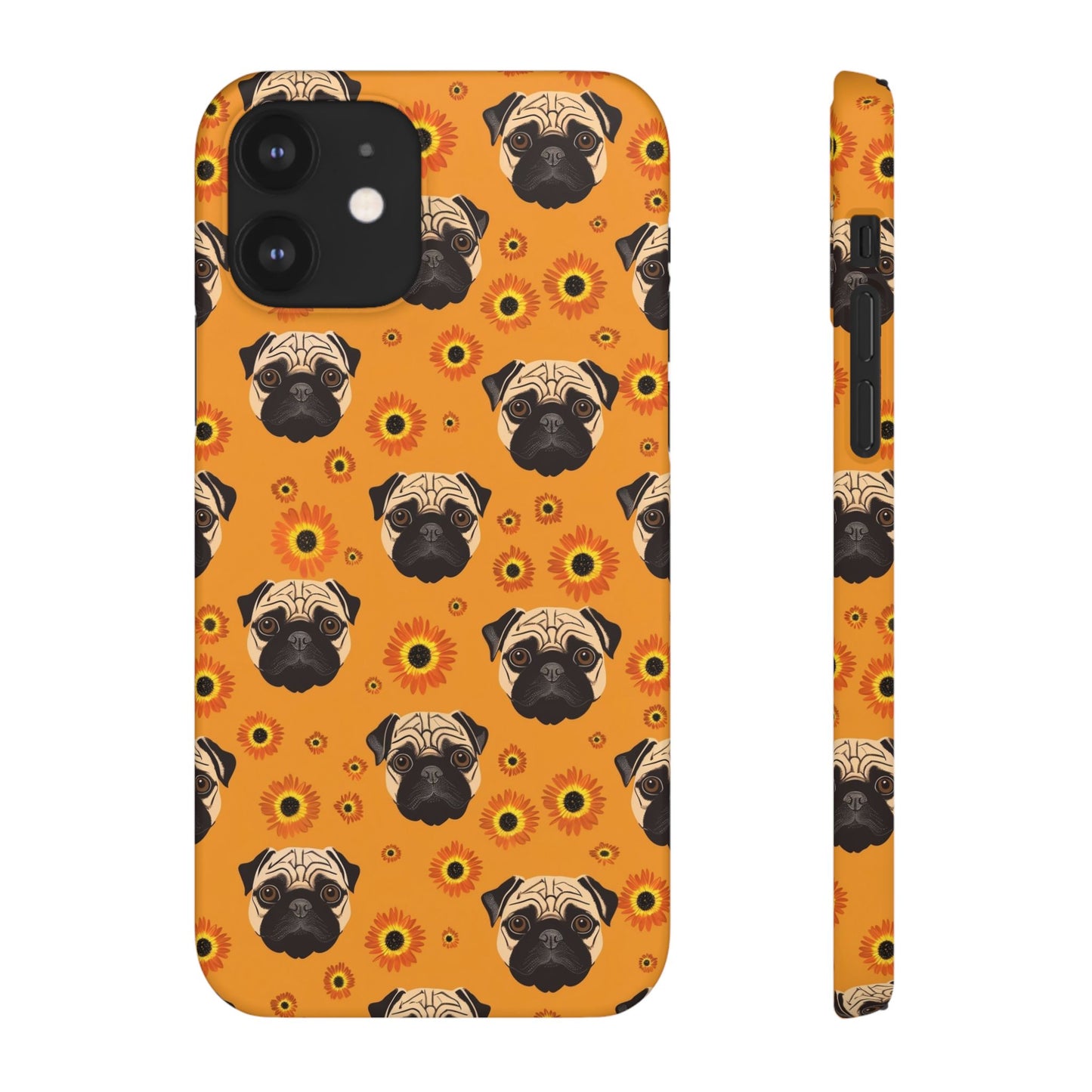 Pug Harvest Snap Case
