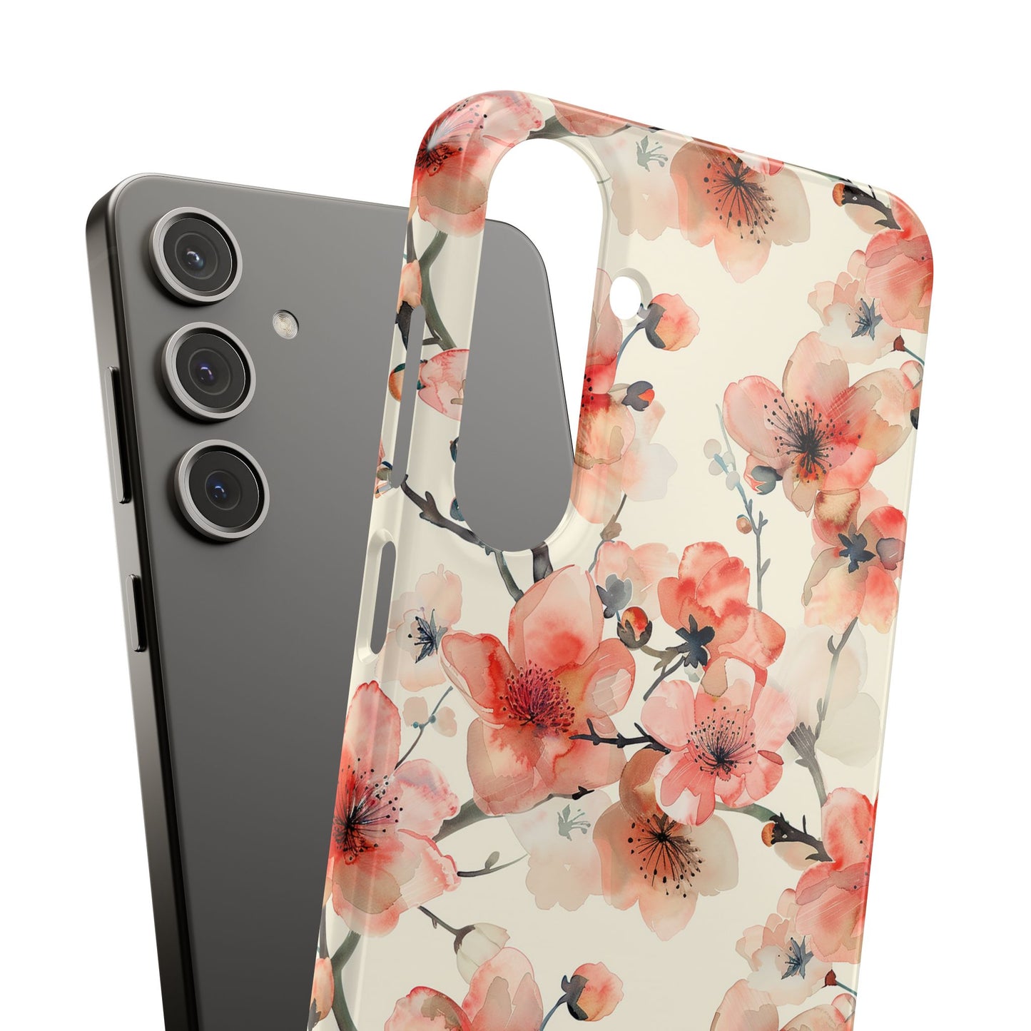 Cherry Veil Phone Snap Case