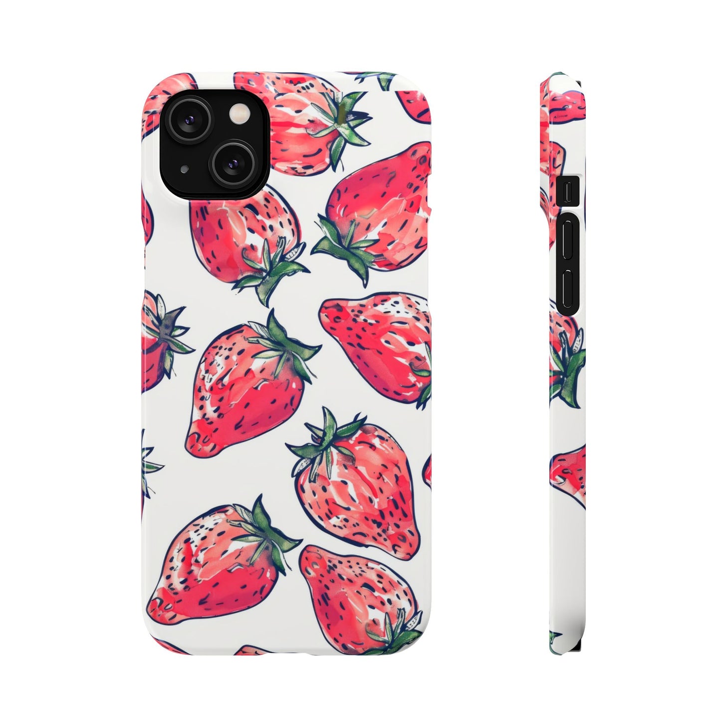Creamy Berry Phone Snap Case