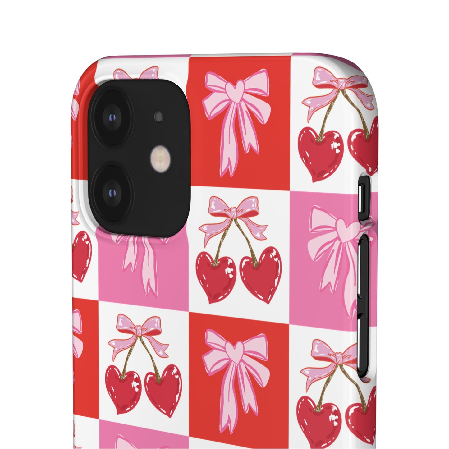 Sweet Pink Coquette Snap Case