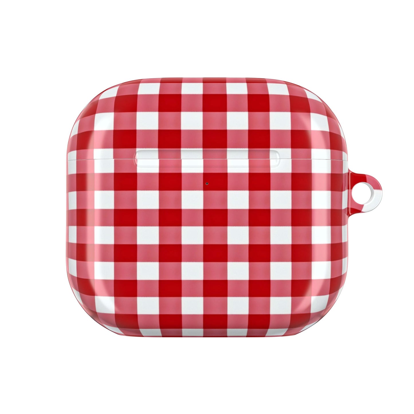Red Plaid AirPod Case