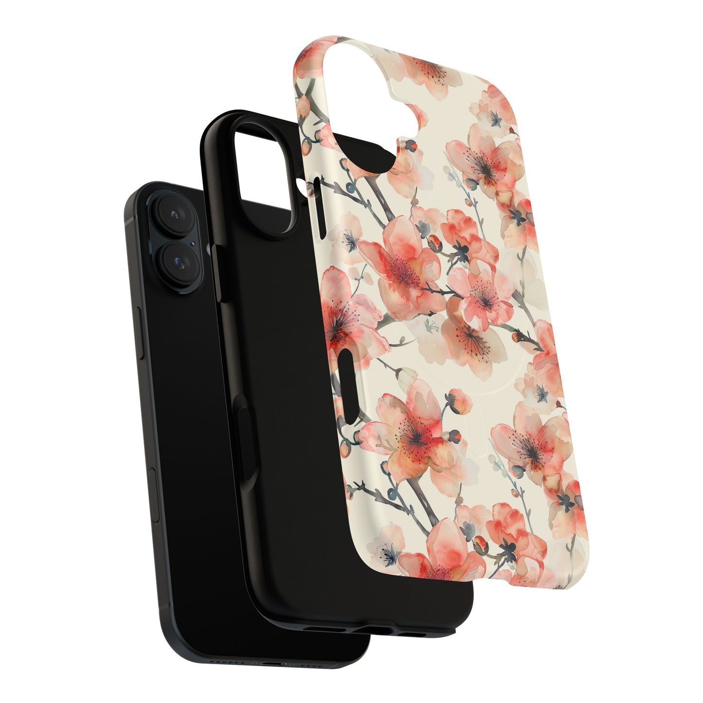 Cherry Veil Tough Magnetic Phone Case