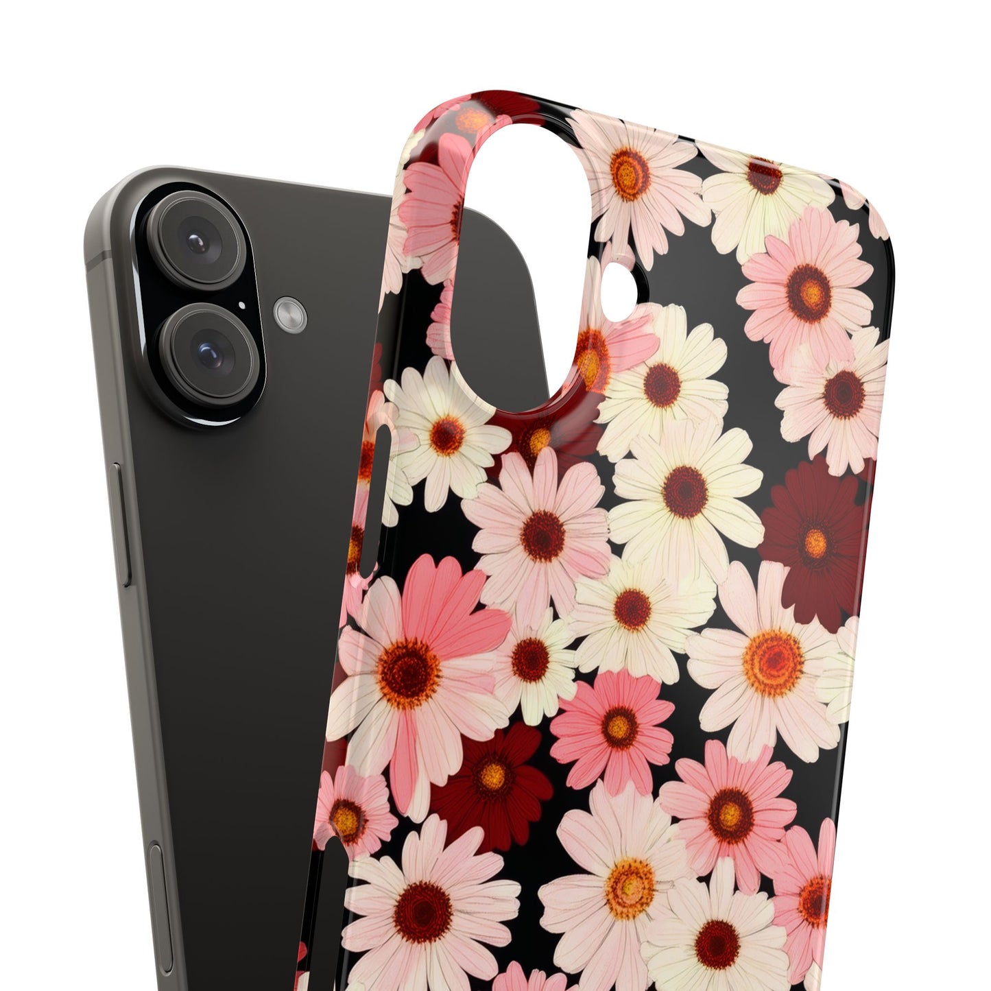Petal Swing Retro Floral Snap Case