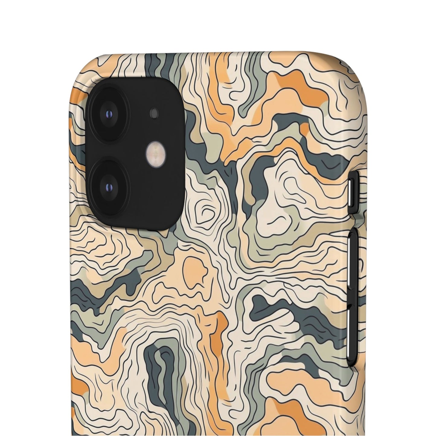 Earthy Abstract Snap Case