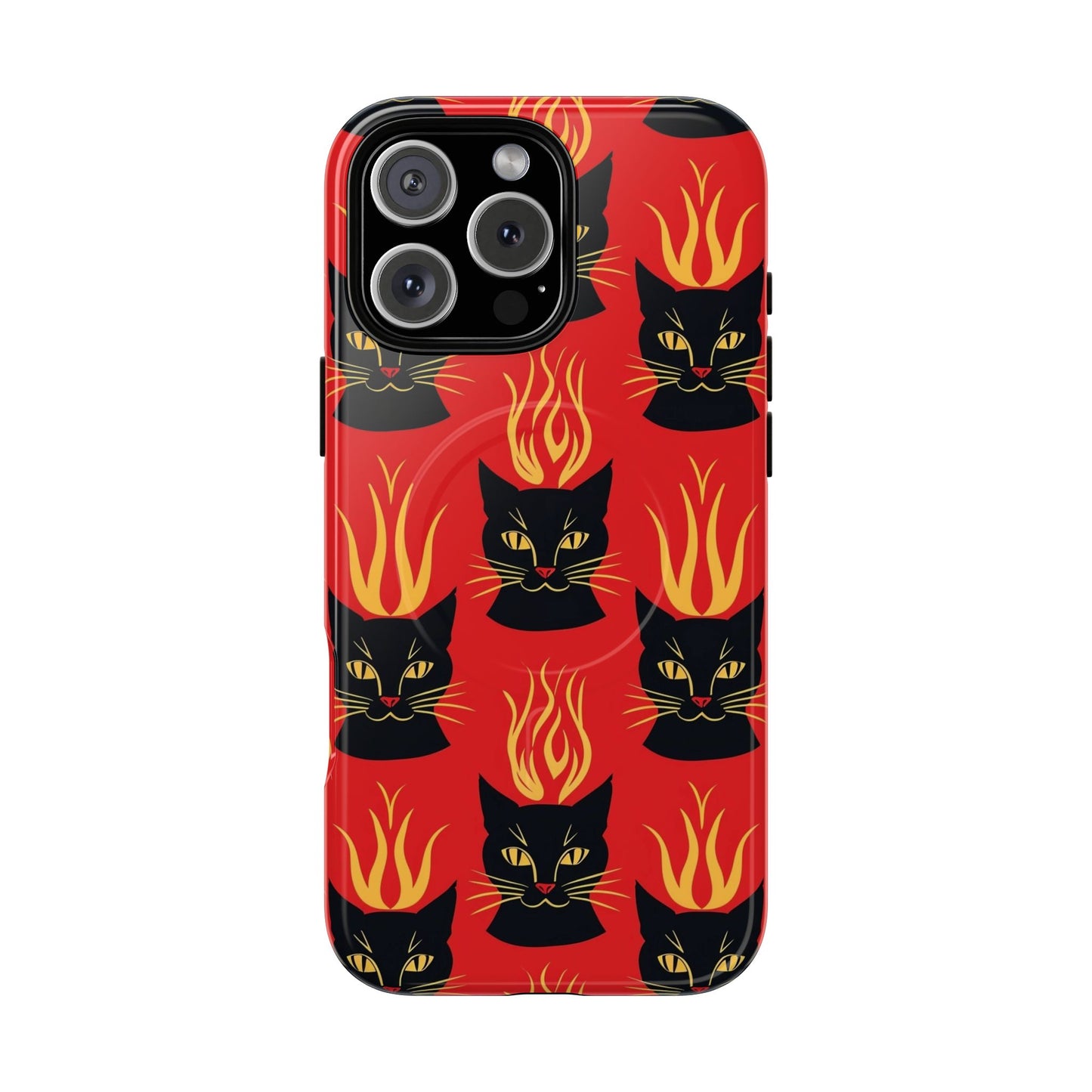 Devil Kitty Tough Magnetic Phone Case