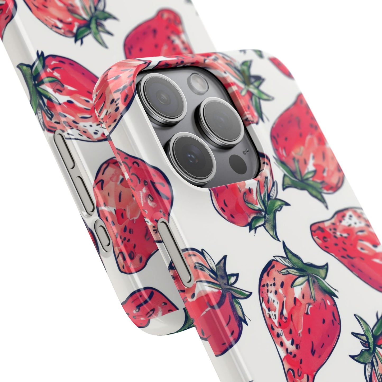 Creamy Berry Phone Snap Case