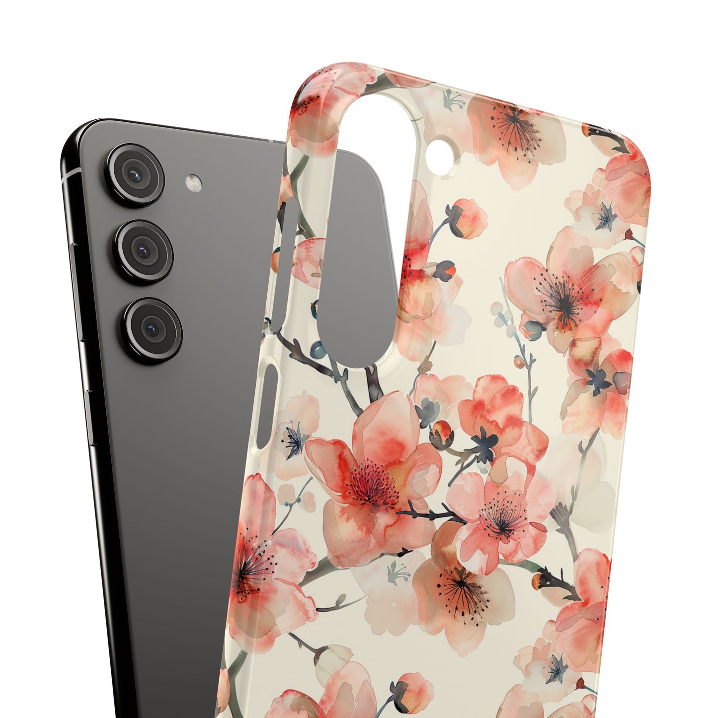 Cherry Veil Phone Snap Case