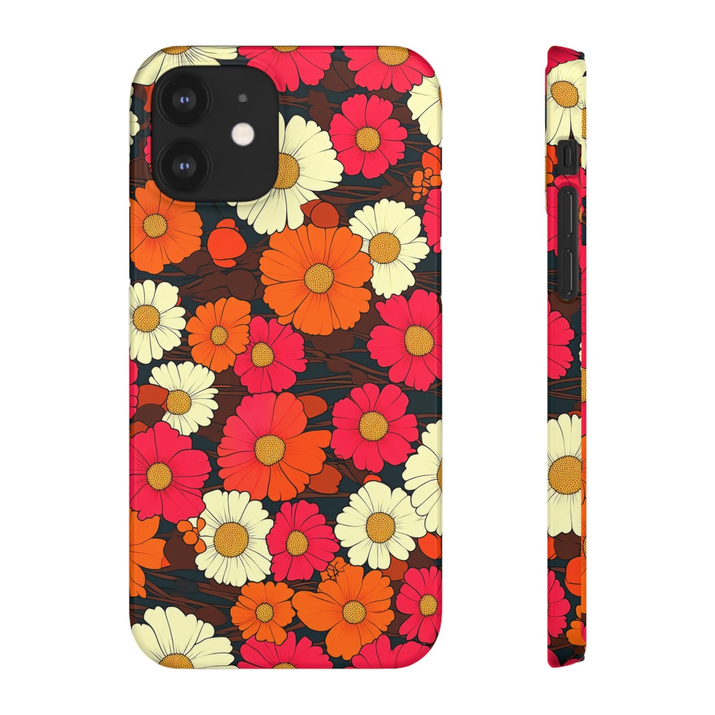 Petal Swing Retro Phone Snap Case