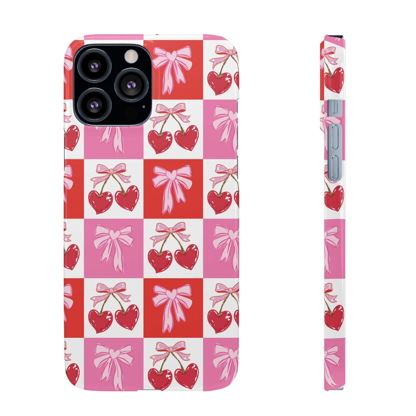 Sweet Pink Coquette Snap Case