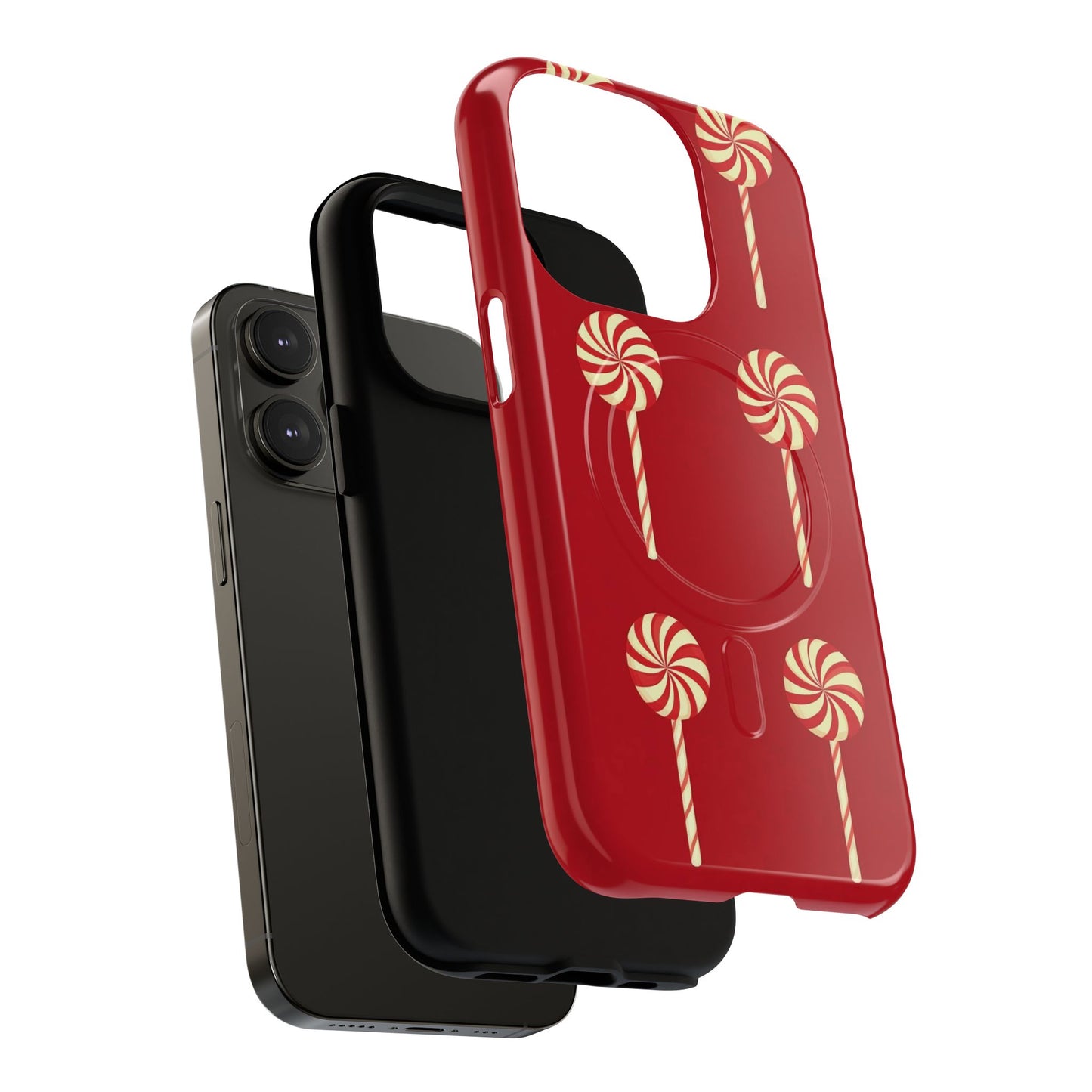 Mint Swirly Tough Magnetic Phone Case