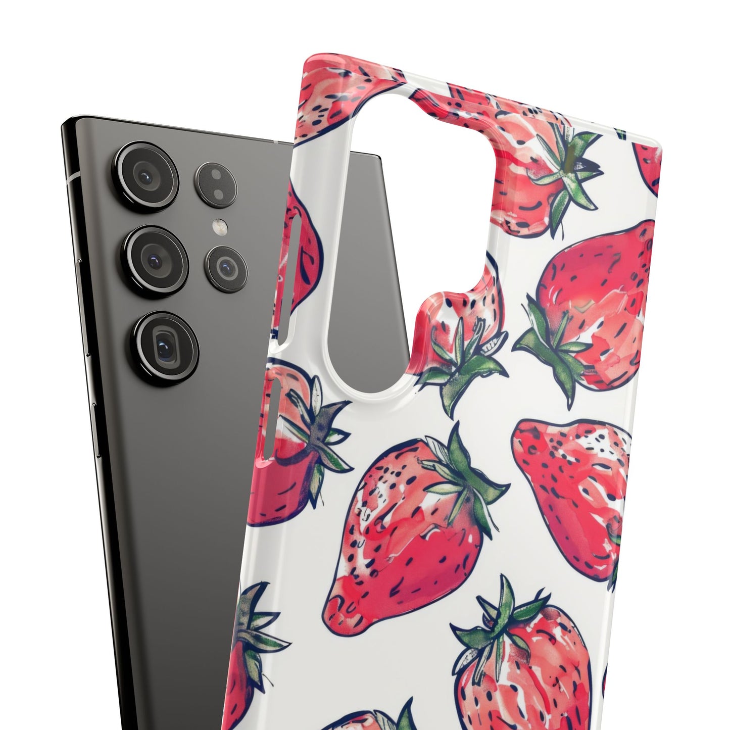 Creamy Berry Phone Snap Case
