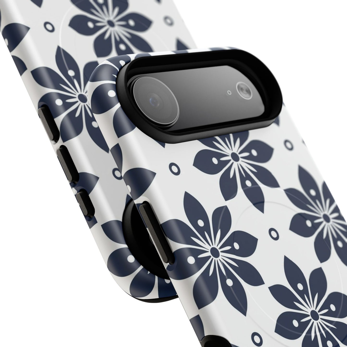 Azure Lattice Tough Magnetic Case