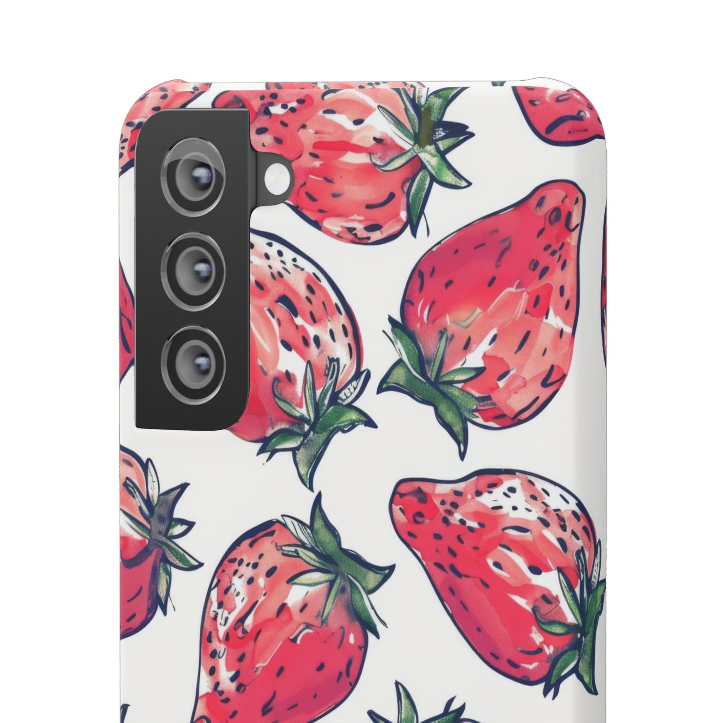 Creamy Berry Phone Snap Case
