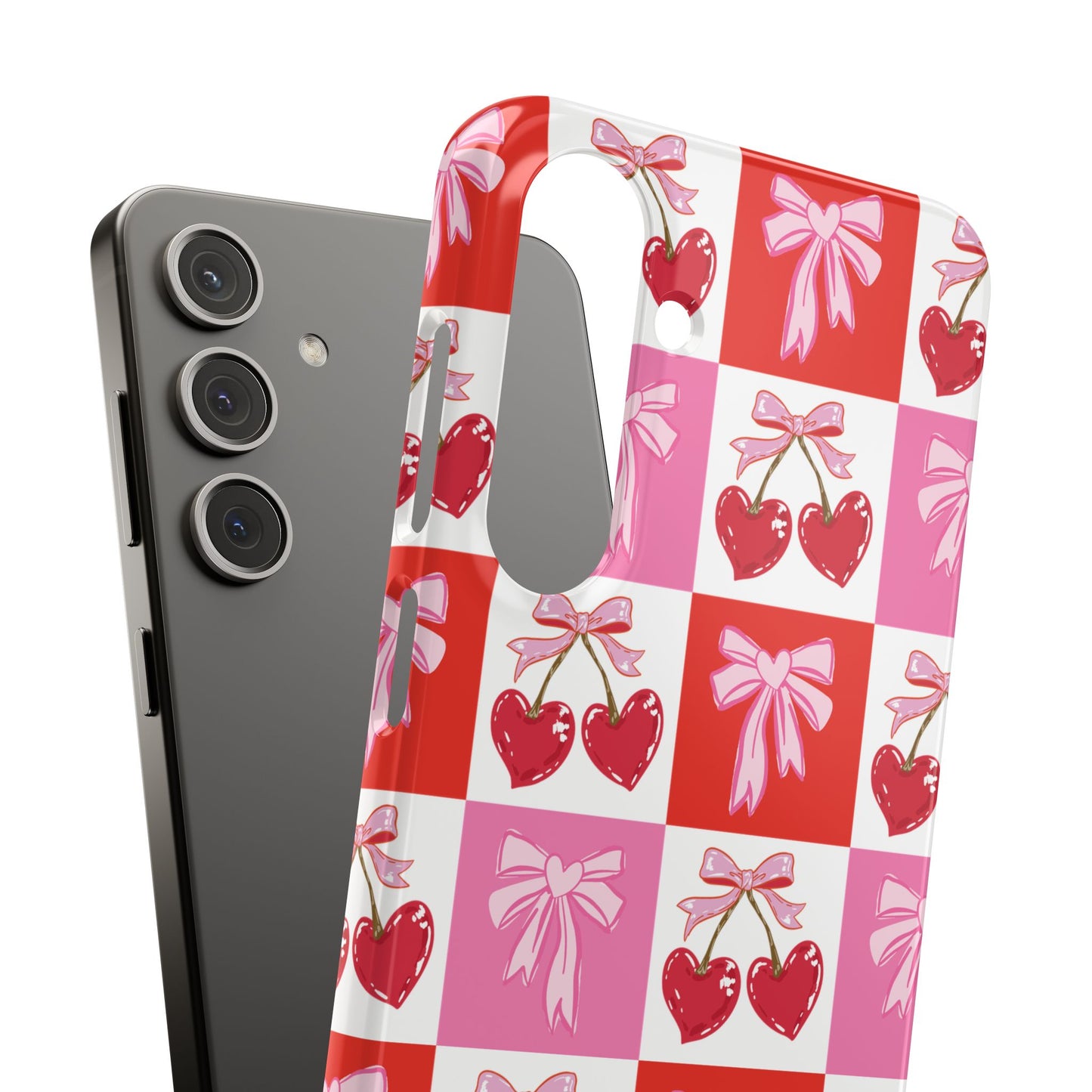 Sweet Pink Coquette Snap Case