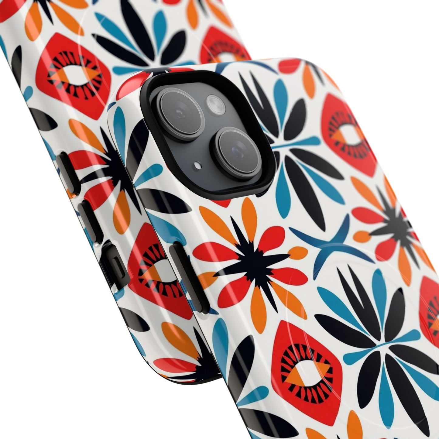 Electric Blooms Tough Magnetic Case