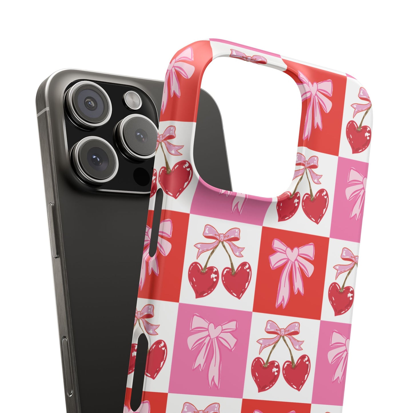 Sweet Pink Coquette Snap Case