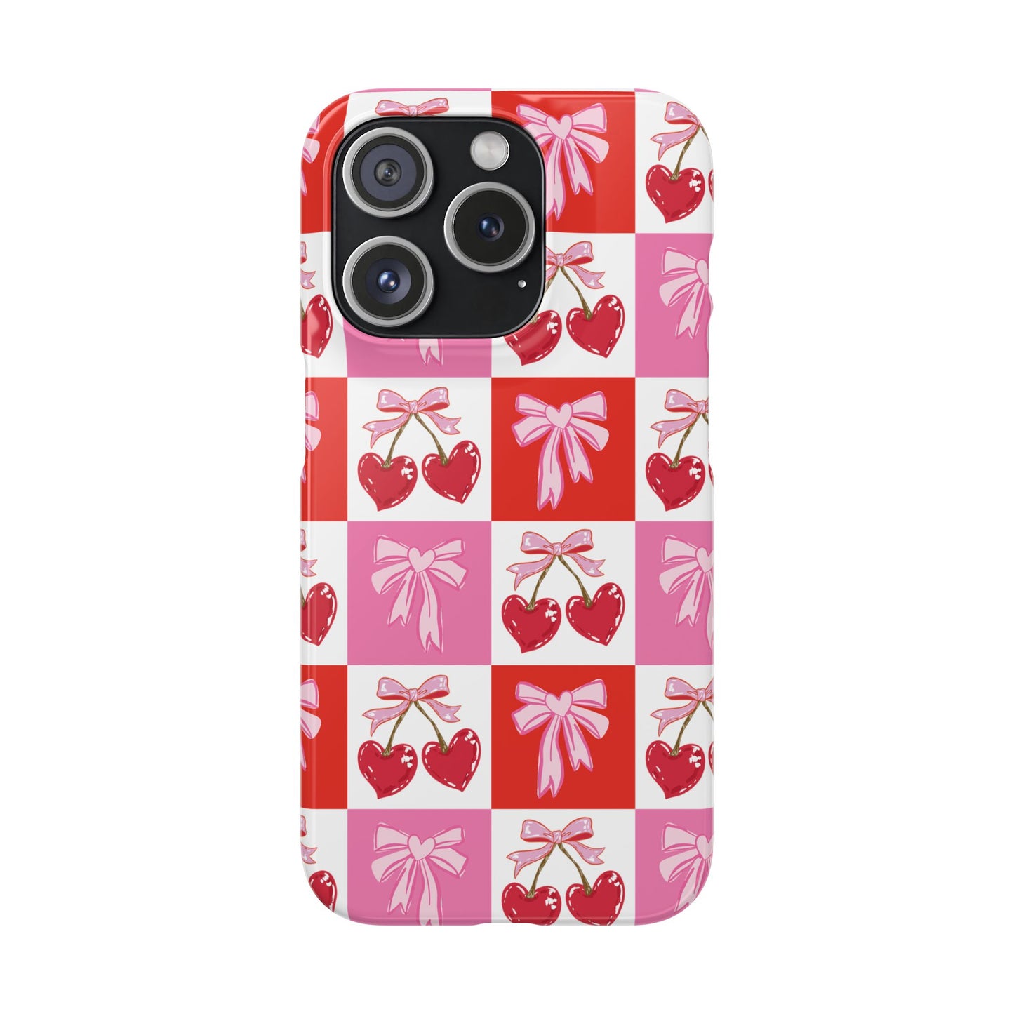 Sweet Pink Coquette Snap Case