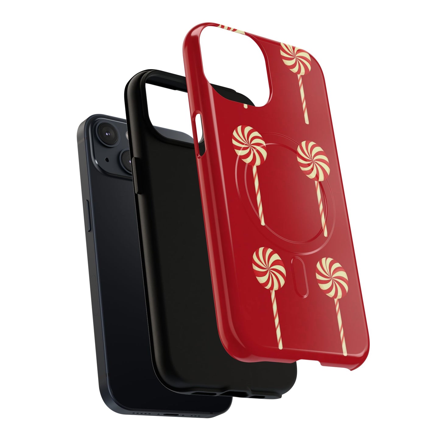 Mint Swirly Tough Magnetic Phone Case