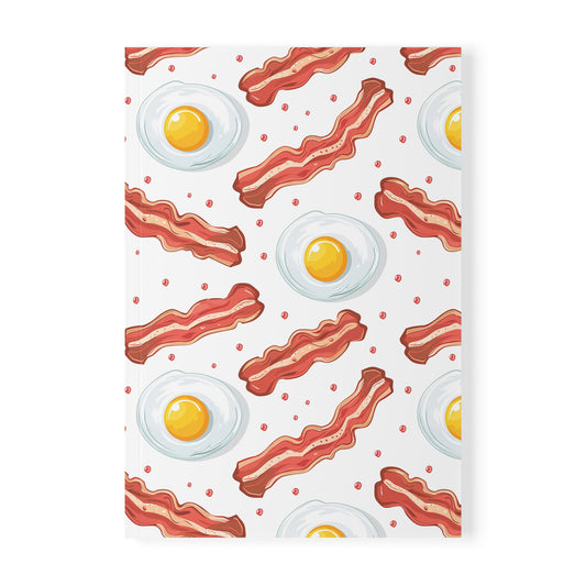 Over Easy Bacon & Eggs- A5 Softcover Journal