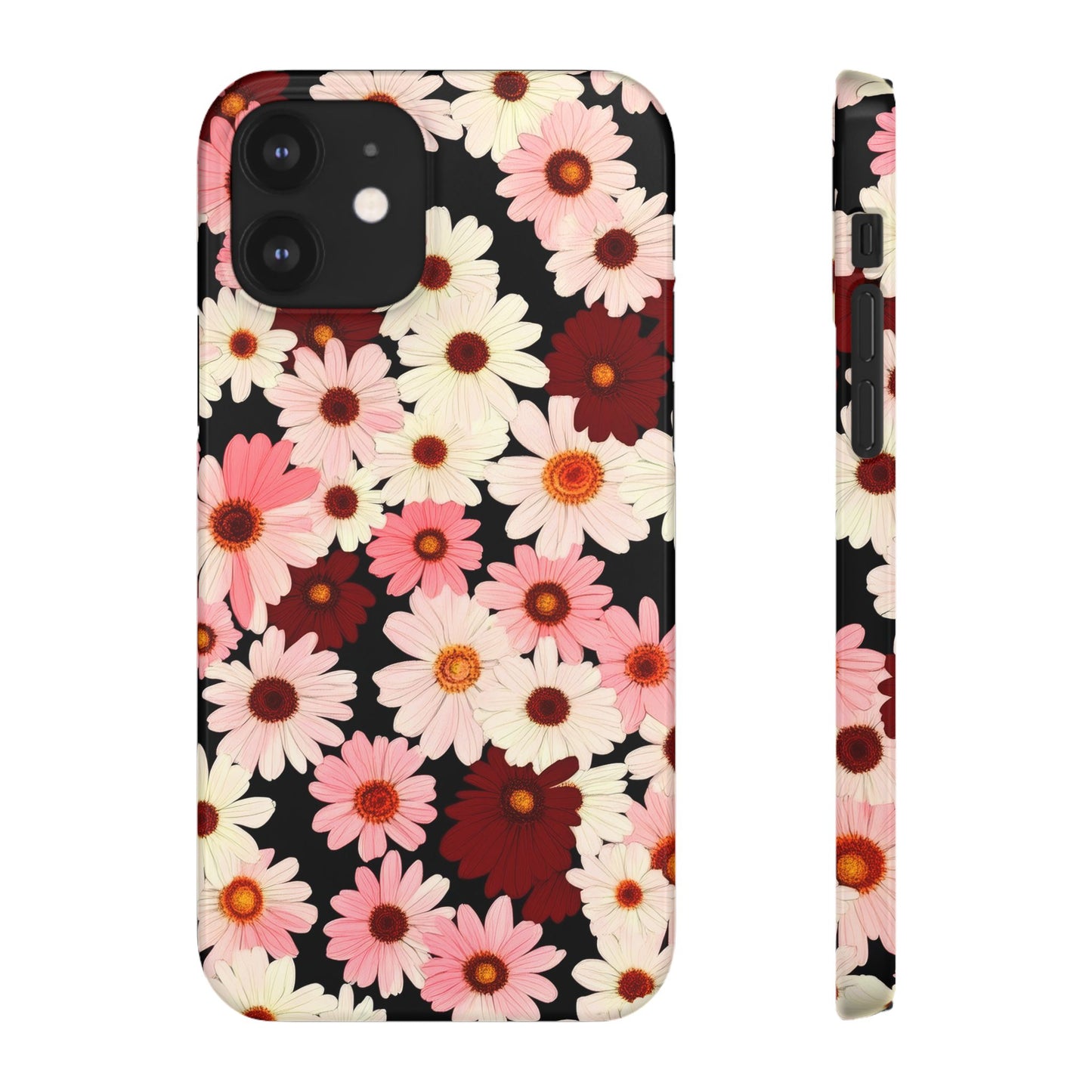 Petal Swing Retro Floral Snap Case