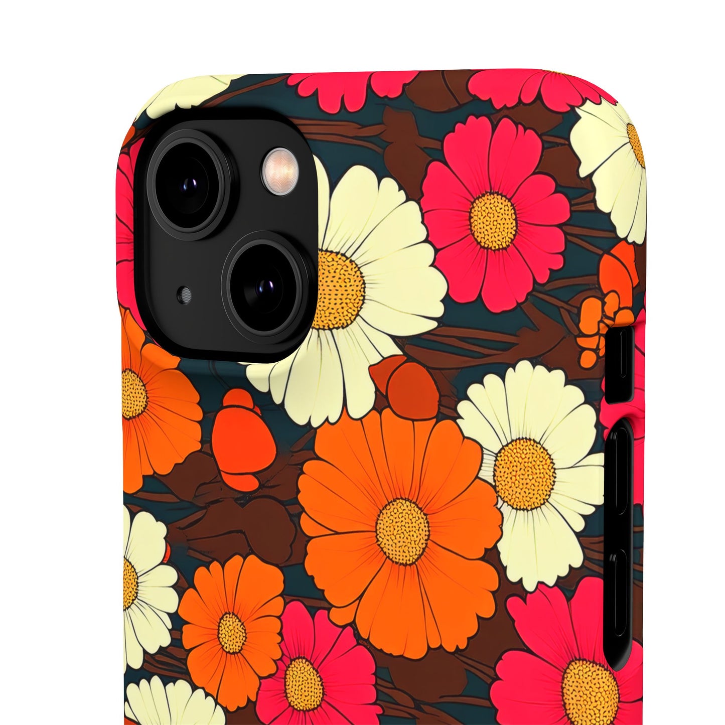 Petal Swing Retro Phone Snap Case