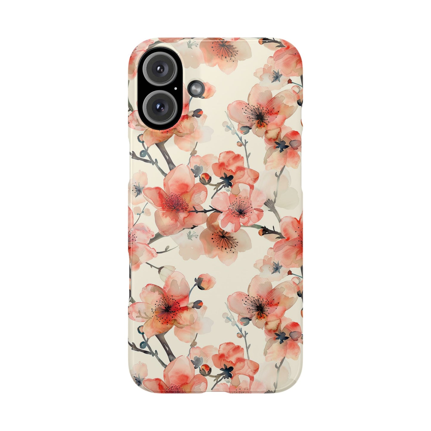 Cherry Veil Phone Snap Case