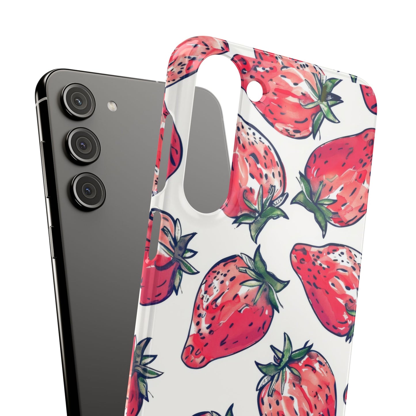Creamy Berry Phone Snap Case