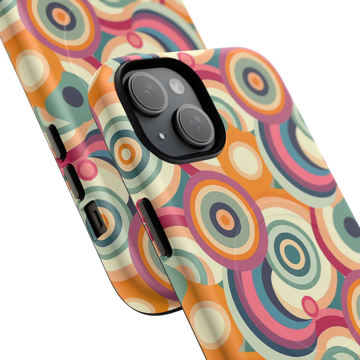 Retro Ripple Tough Magnetic Phone Case