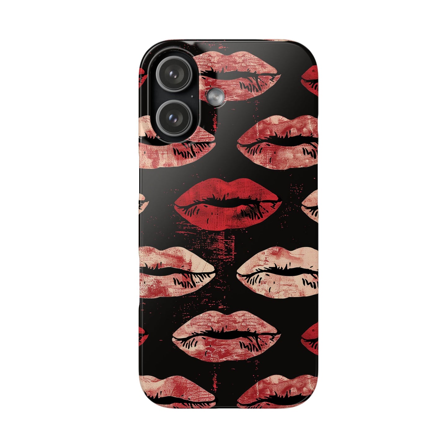 Midnight Pout Snap Phone Case