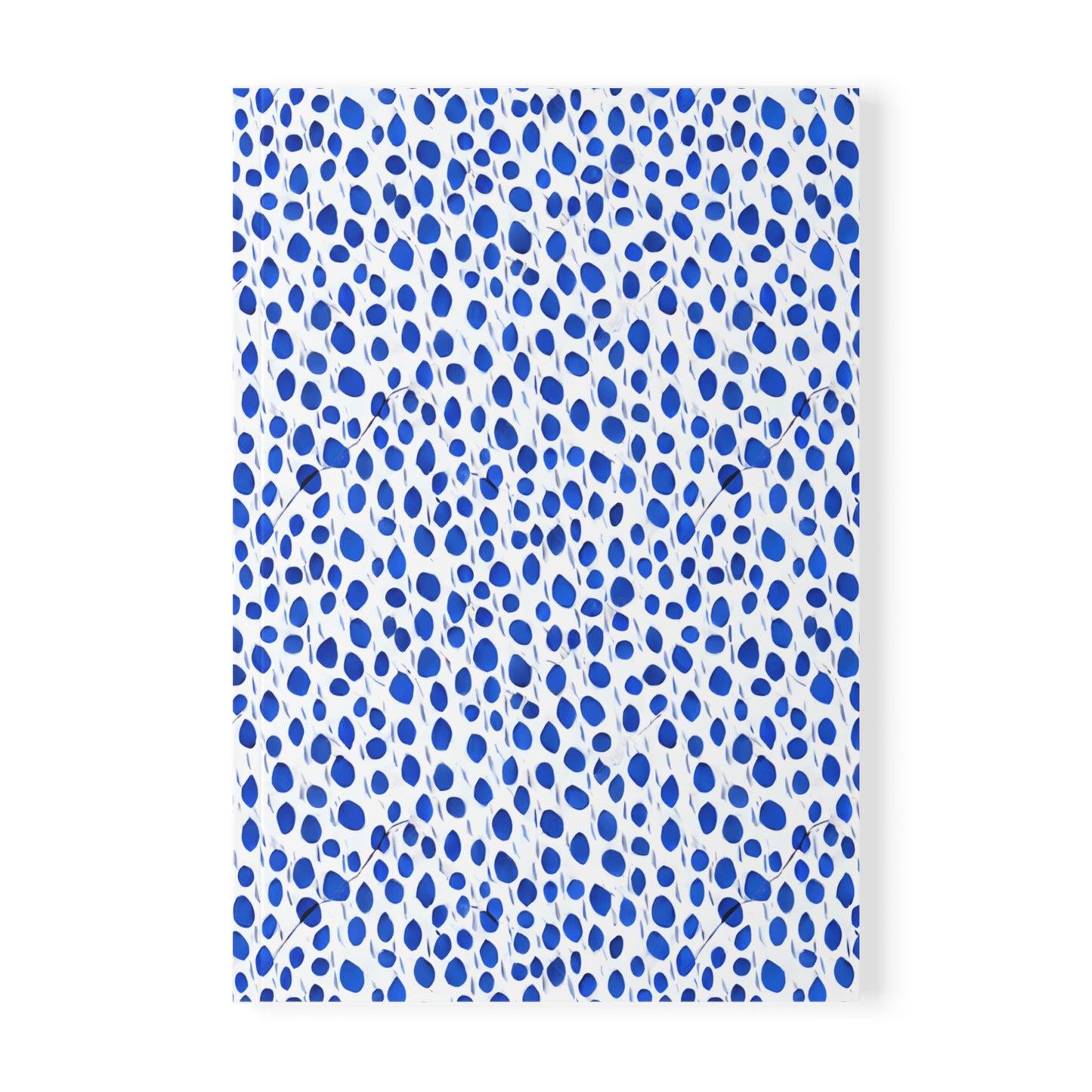 Cerulean Interlude - Blue Dots A5 Softcover Notebook