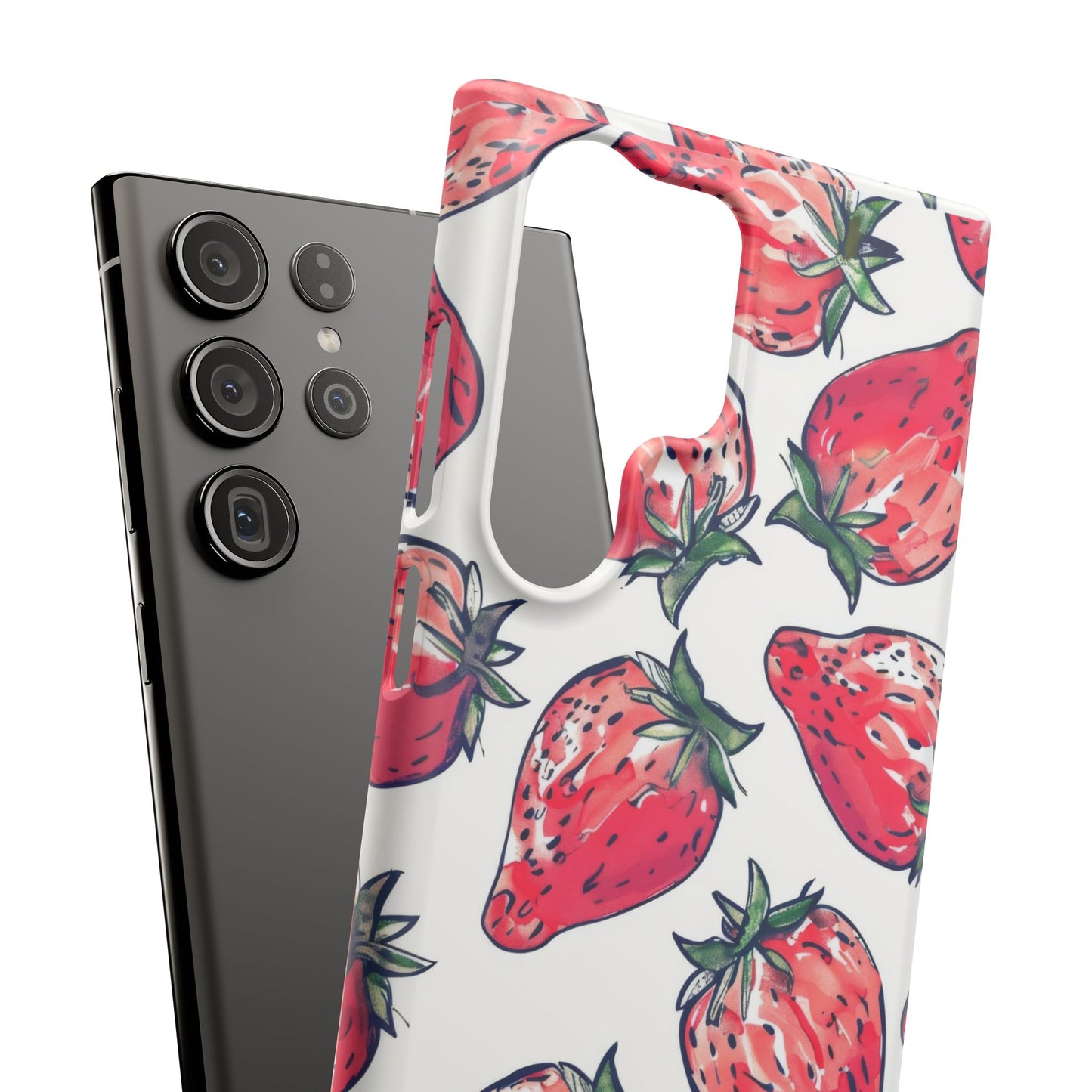 Creamy Berry Phone Snap Case