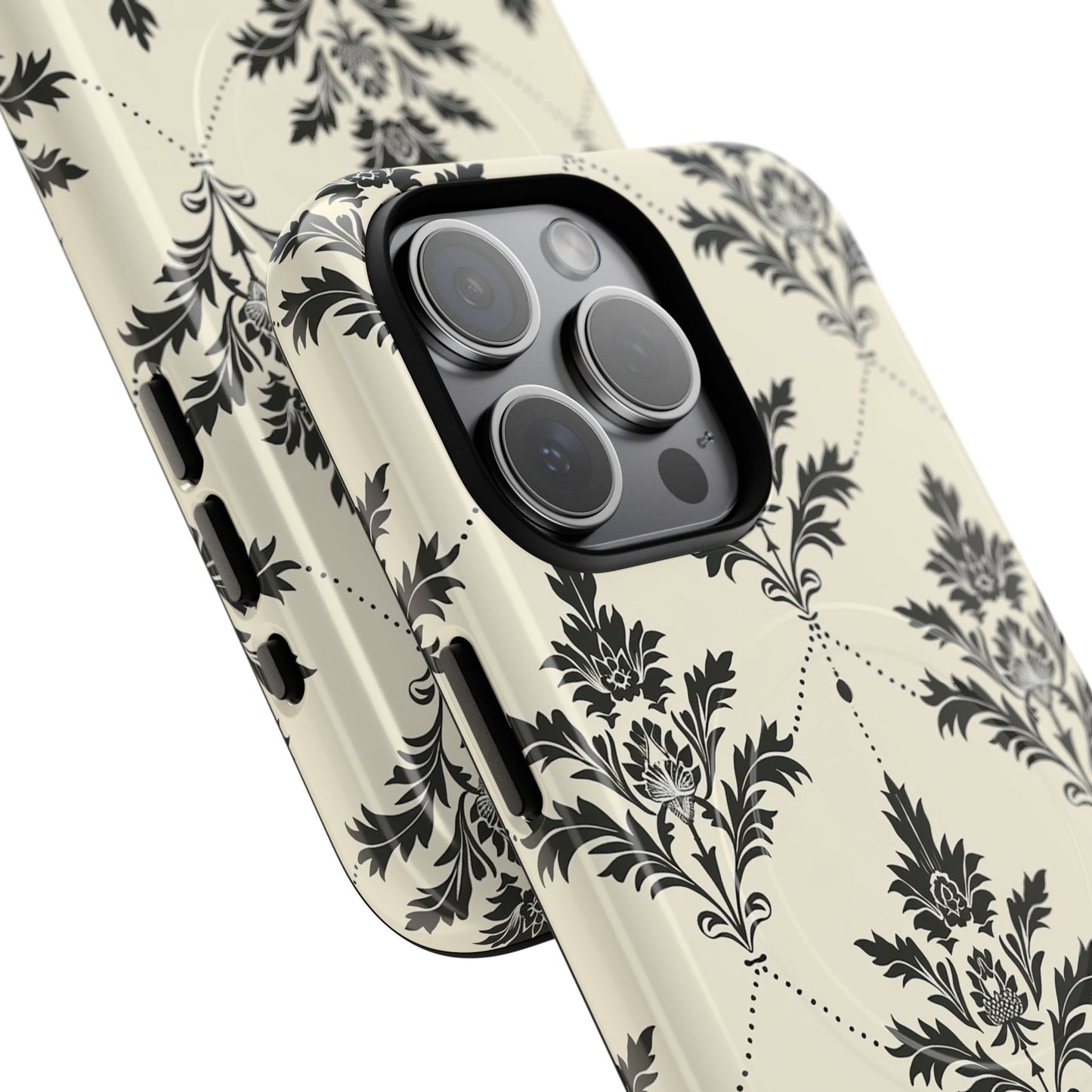 Midnight Damask Tough Magnetic Case