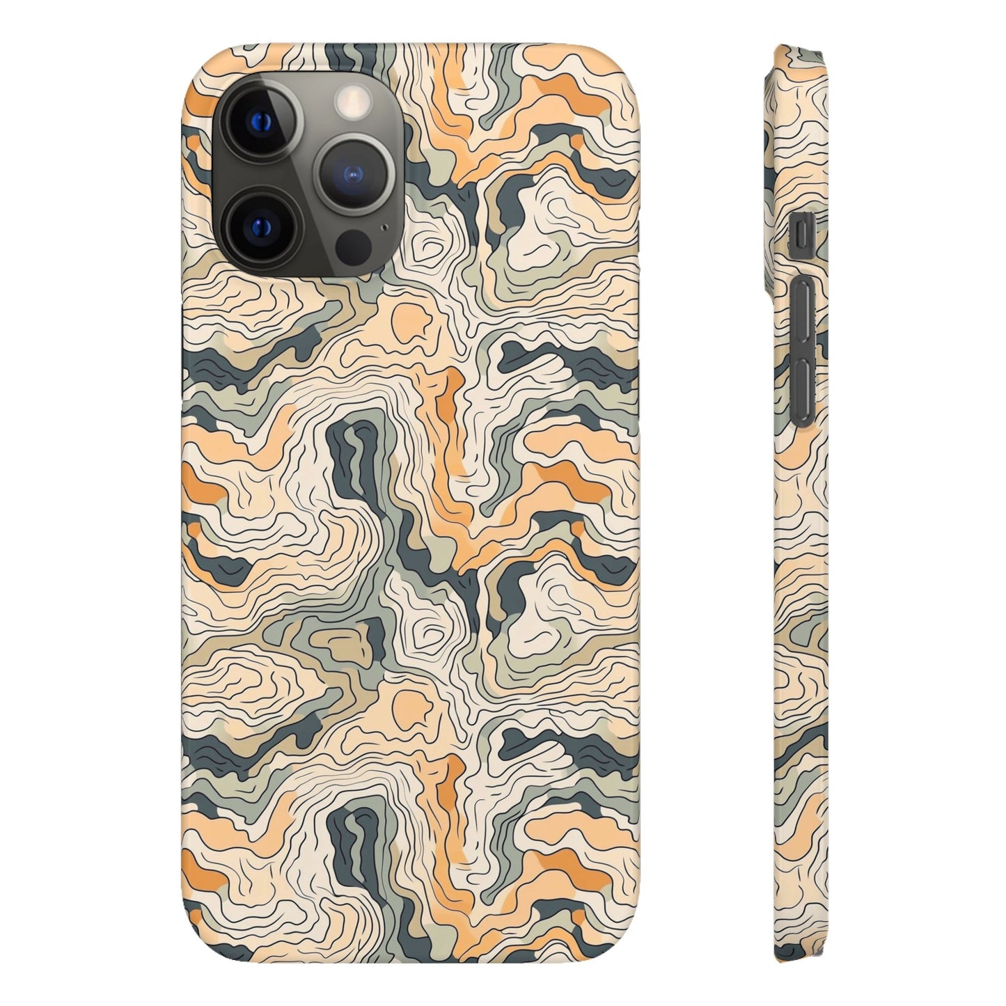 Earthy Abstract Snap Case