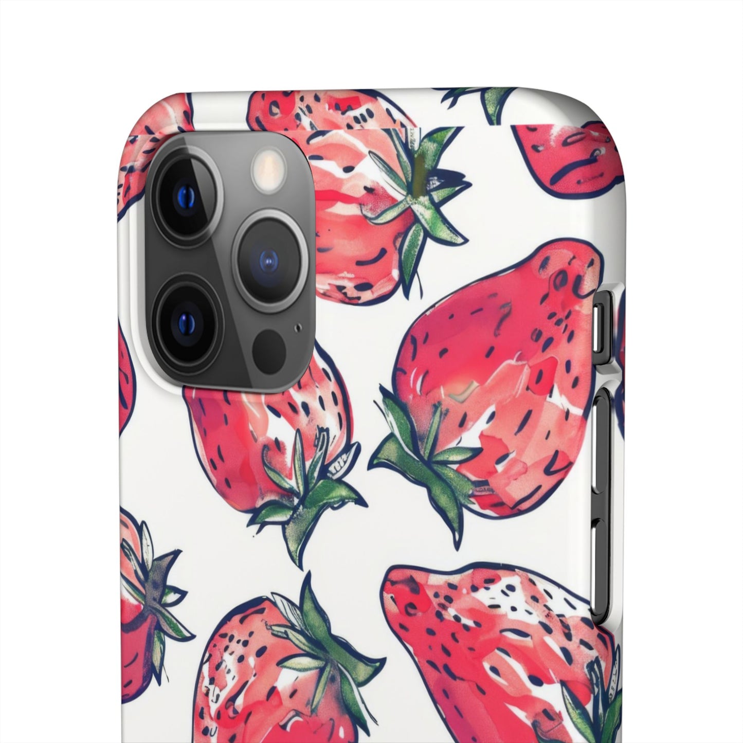 Creamy Berry Phone Snap Case